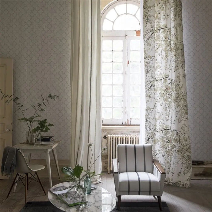 Designers Guild Chinese Trellis Pearl Wallpaper PDG650/06