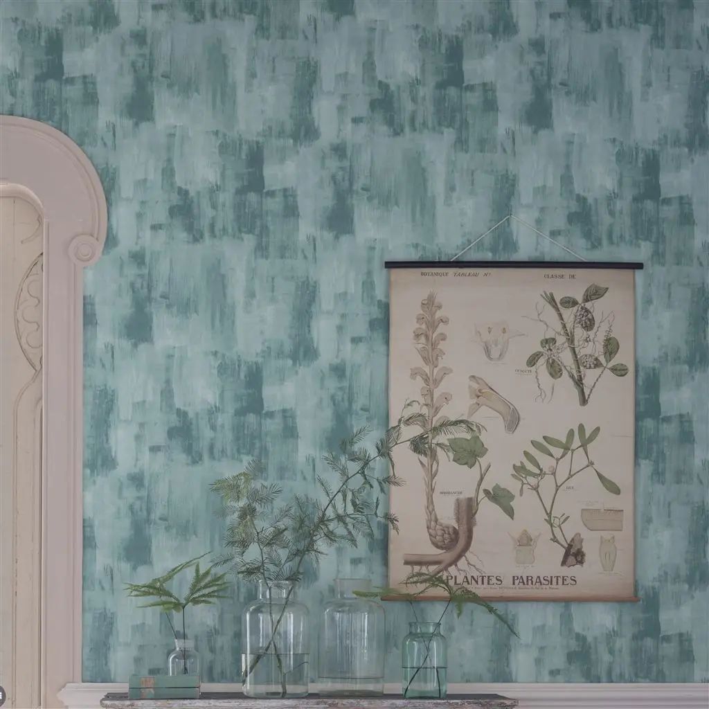 Designers Guild Marmorino Jade Wallpaper PDG653/08