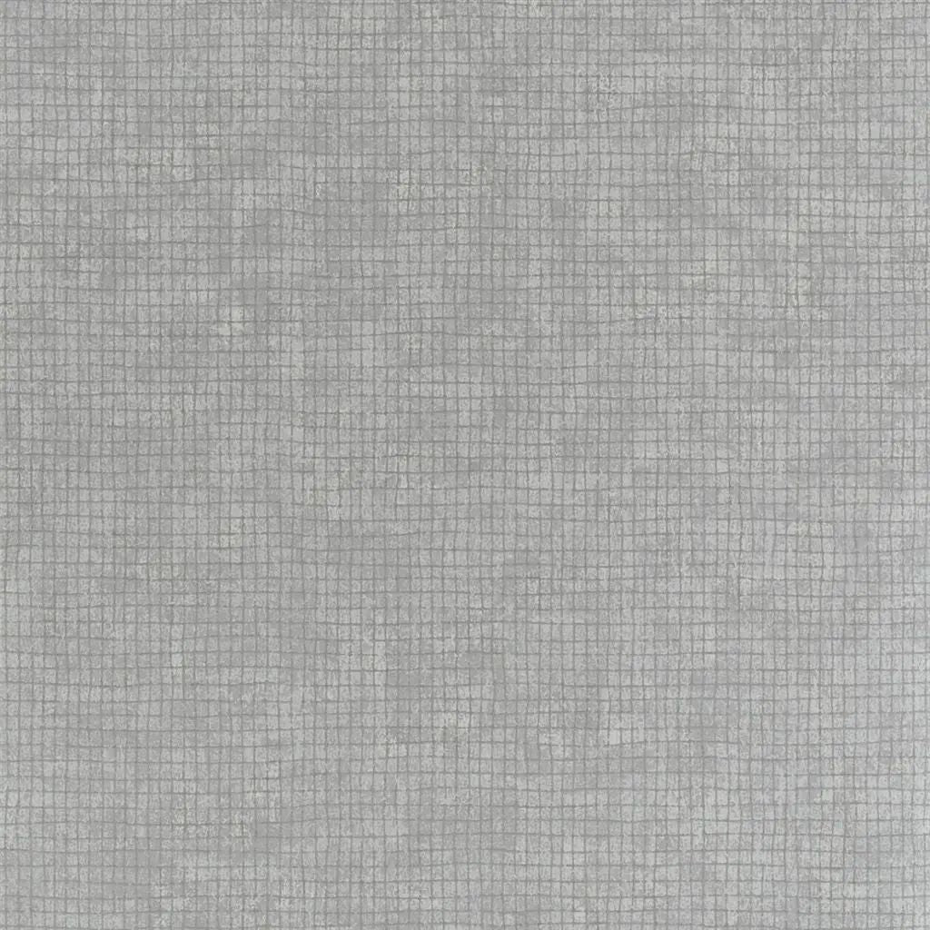 Designers Guild Tesserae Silver Wallpaper P596/05