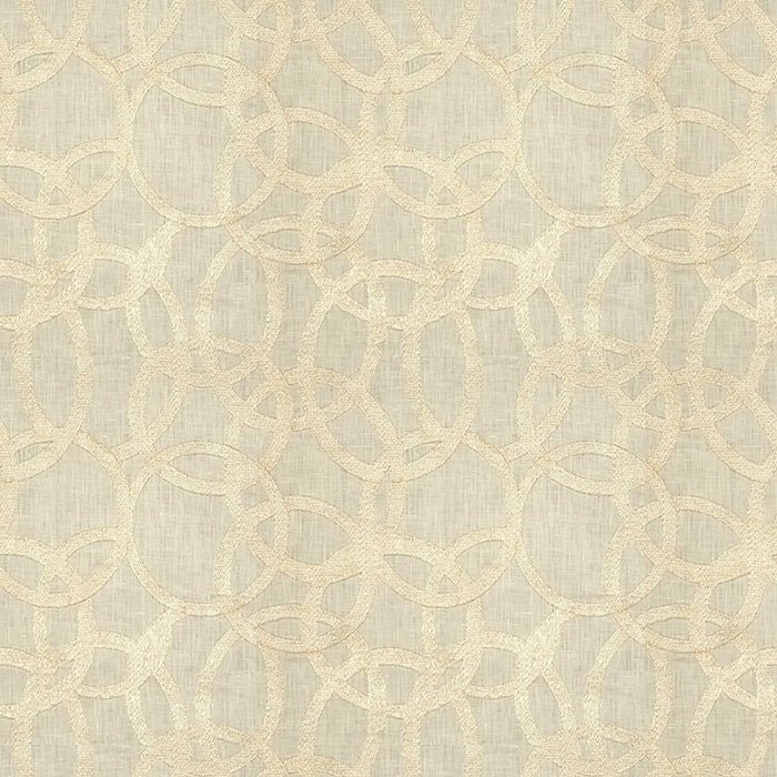 Kravet Couture Keep Shining White Gold Fabric 3971.1.0