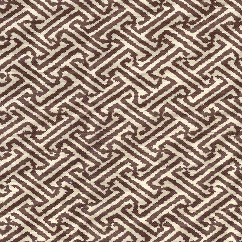 China Seas Java Java New Brown Fabric 4010-38