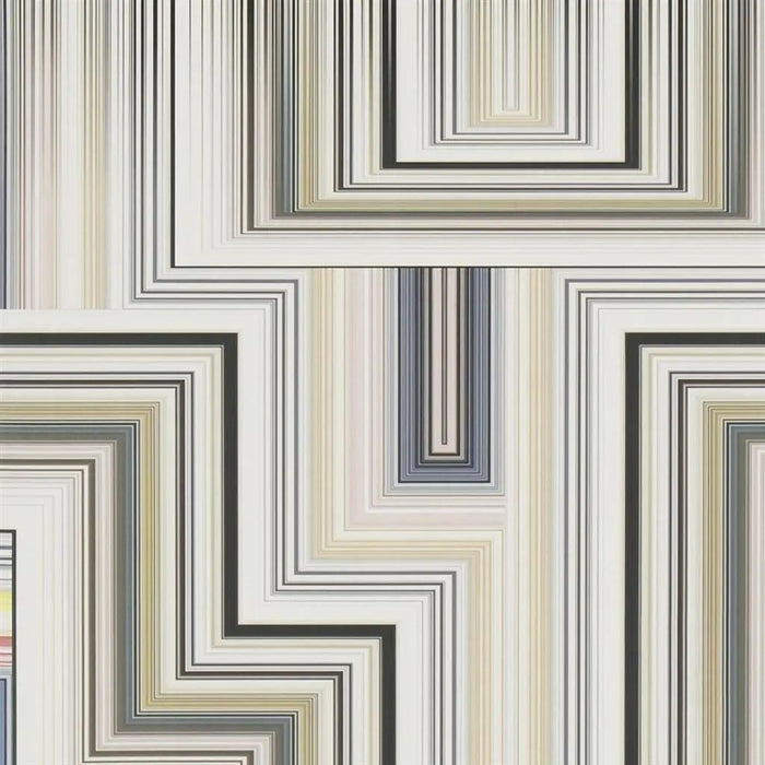 Christian Lacroix Abstract Malachite Multicolore Wallpaper PCL013/01