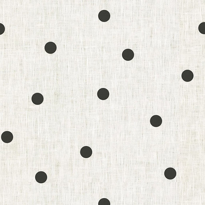 Kravet Design Scatter Dot Black Fabric 4095.81.0