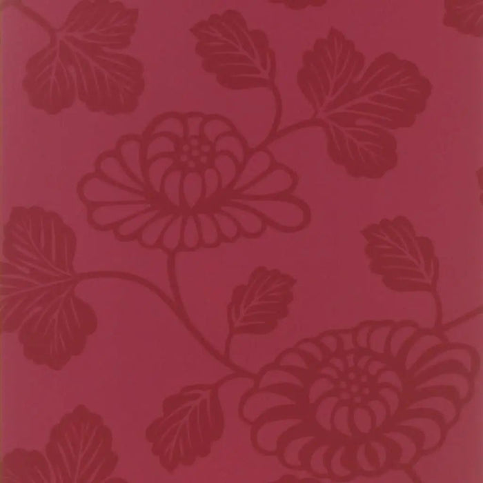 Designers Guild Kashima Cranberry Wallpaper P462/05