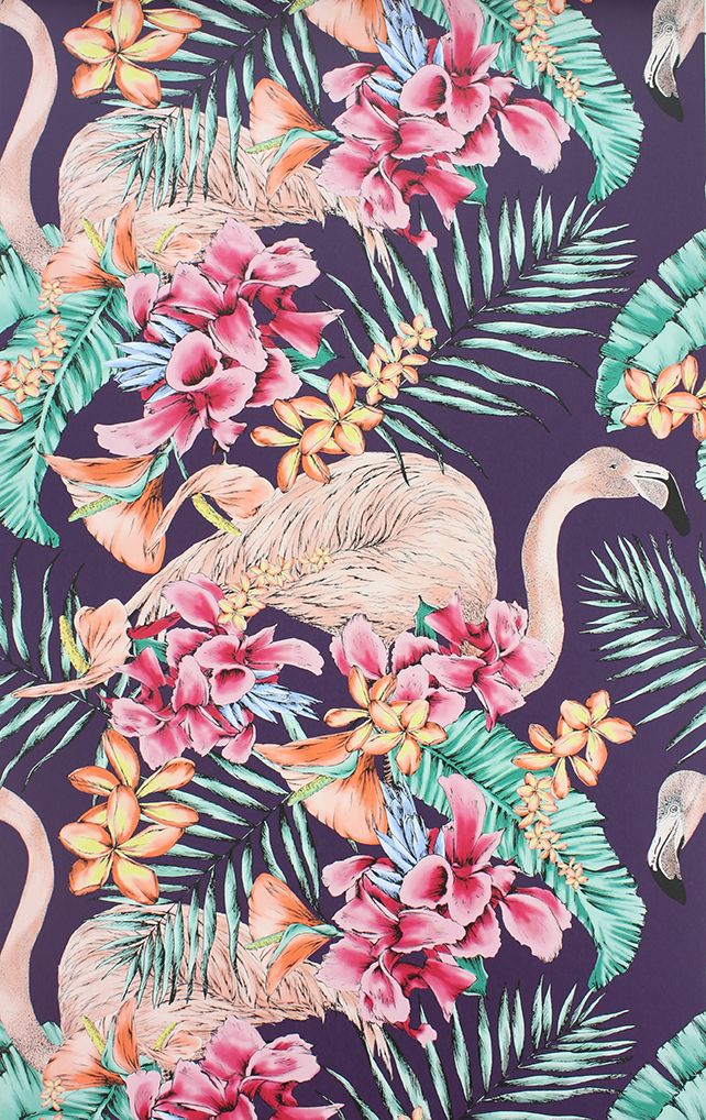 Matthew Williamson Flamingo Club 6 Wallpaper W6800-06