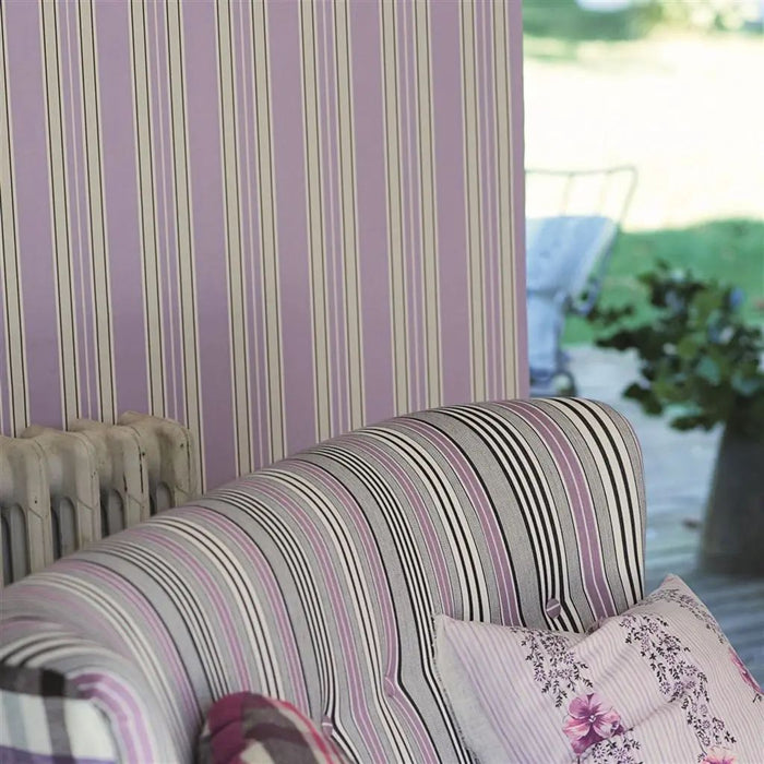 Designers Guild Pinstripe Lime Wallpaper P586/07