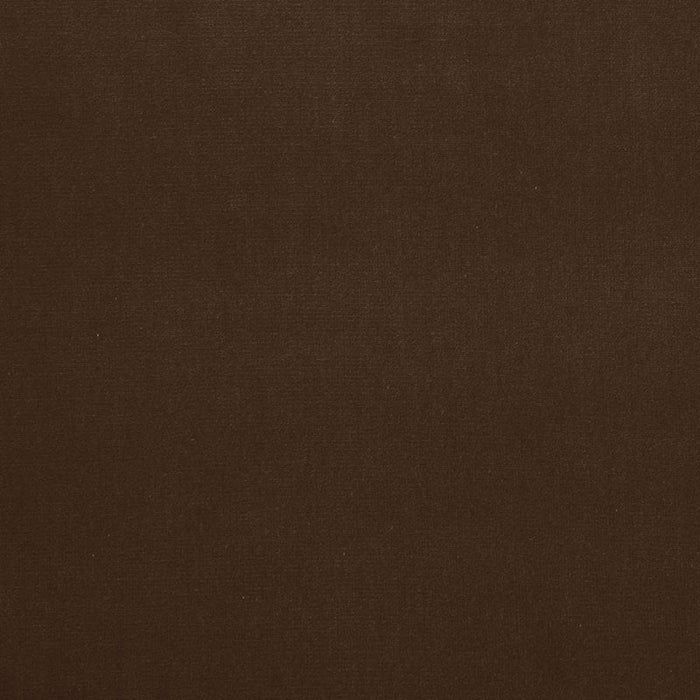 Schumacher Gainsborough Velvet Coffee Fabric Sample 42805