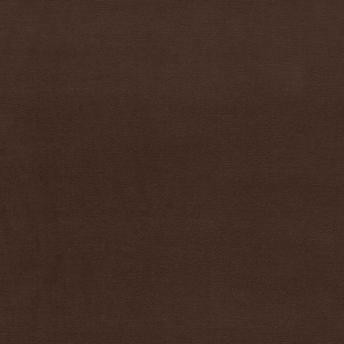 Schumacher Gainsborough Velvet Brown Fabric 42808