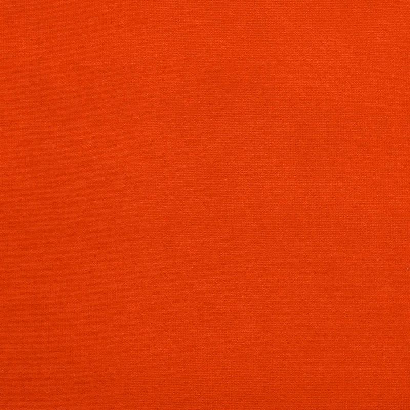 Schumacher Gainsborough Velvet Orange Fabric 42849