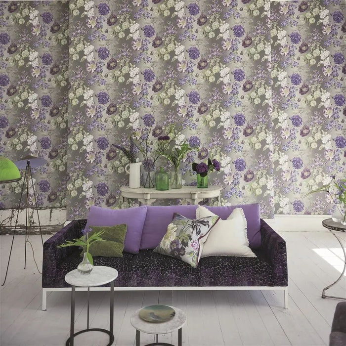 Designers Guild Alexandria Amethyst Wallpaper P623/03