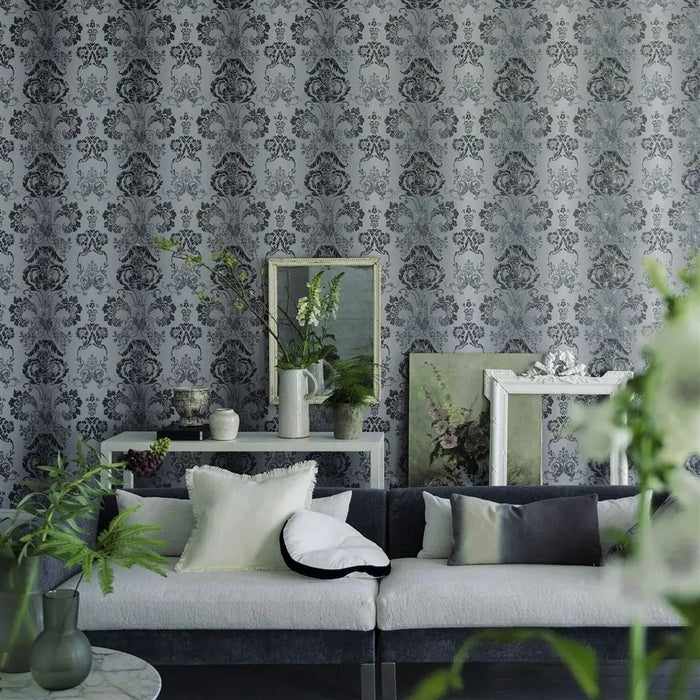 Designers Guild Kashgar Platinum Wallpaper P619/04