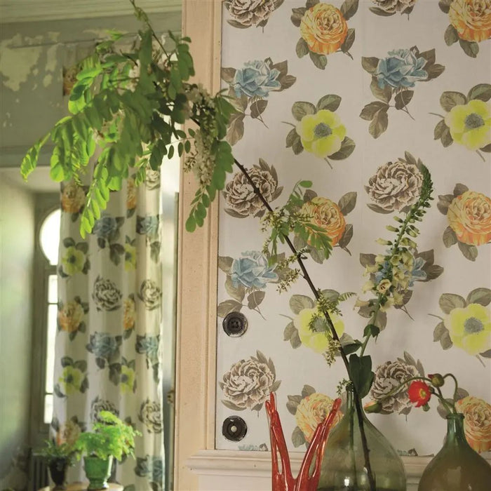 Designers Guild Pavonia Saffron Wallpaper P601/04