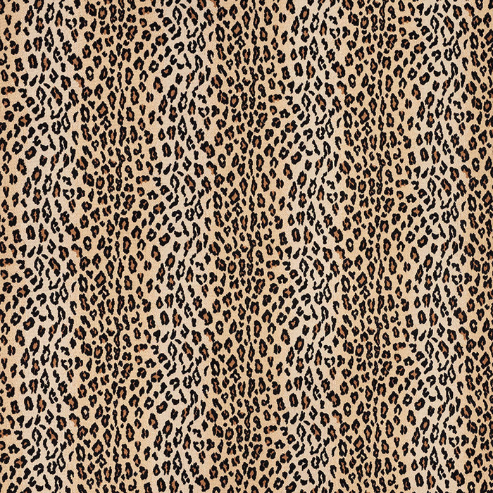 Schumacher Safari Epingle Leopard Fabric Sample 43181