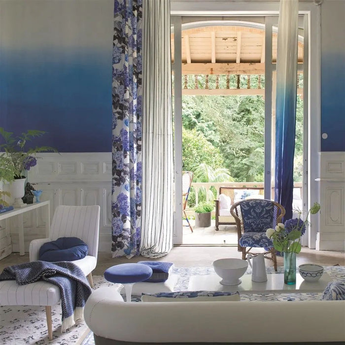 Designers Guild Saraille Indigo Wallpaper P600/09