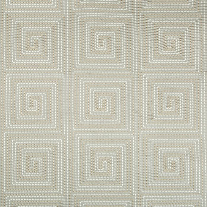 Kravet Couture Edge Stitch Platinum Fabric 4453.1611.0