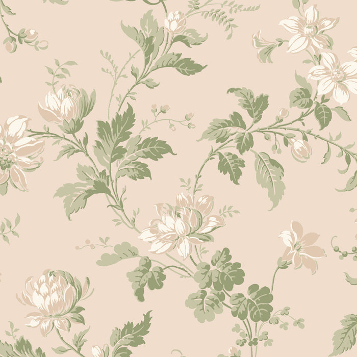 Schumacher Blomslinga Leaf Wallpaper 4519