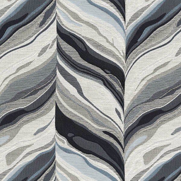 Brentano Quill Blue Jay Fabric 4590-05