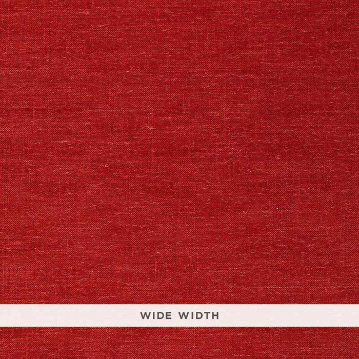 Schumacher Burlap Weave Red Wallpaper 5000865