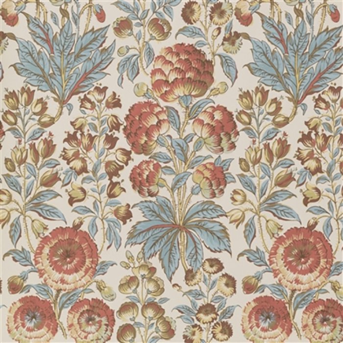 Jasper Isle Flower Blue Coral Wallpaper 5001-02