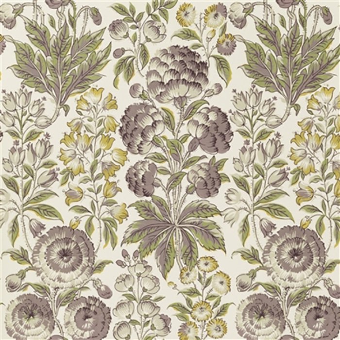 Jasper Isle Flower Aubergine Wallpaper 5001-03