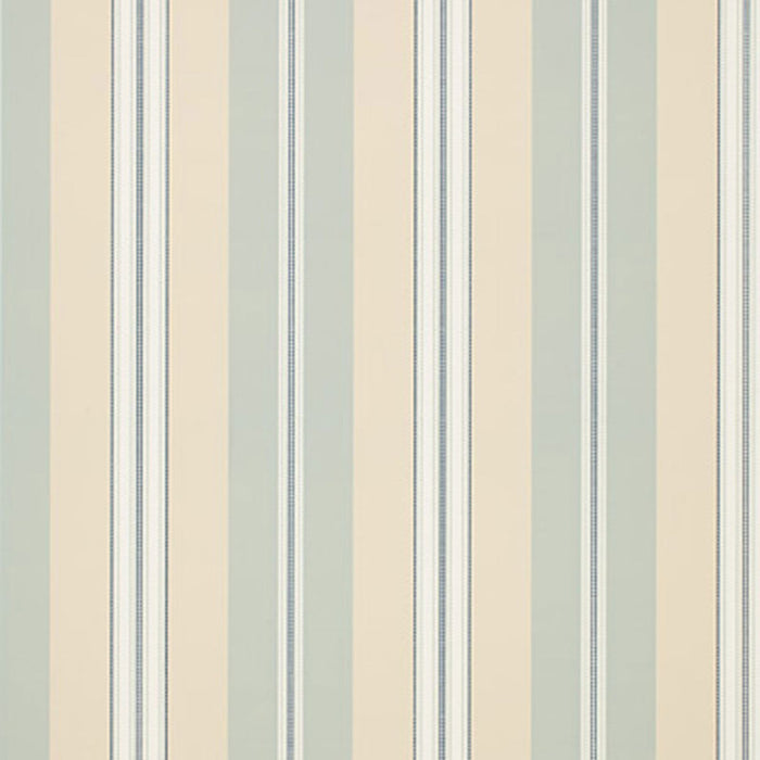 Schumacher Chalon Stripe Sky Wallpaper 5002483