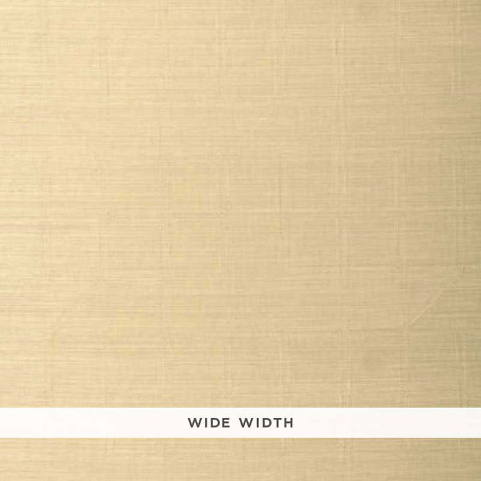 Schumacher Linyi Embroidered Fret Sisal Cream Wallpaper 5003550