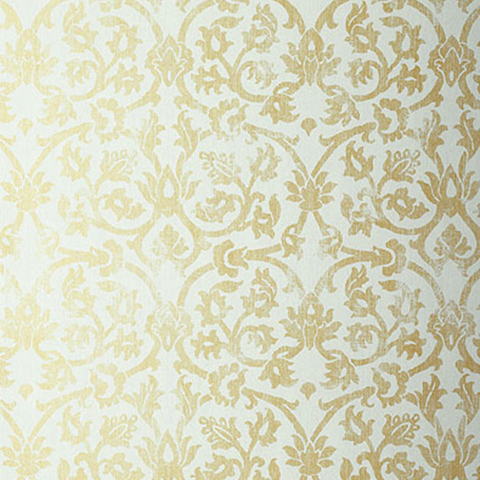 Schumacher Pellaro Aqua Wallpaper 5003643