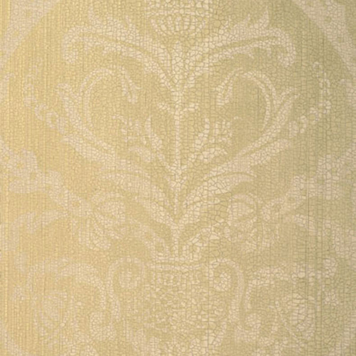 Schumacher Masaccio Damask Bisque Wallpaper 5003680