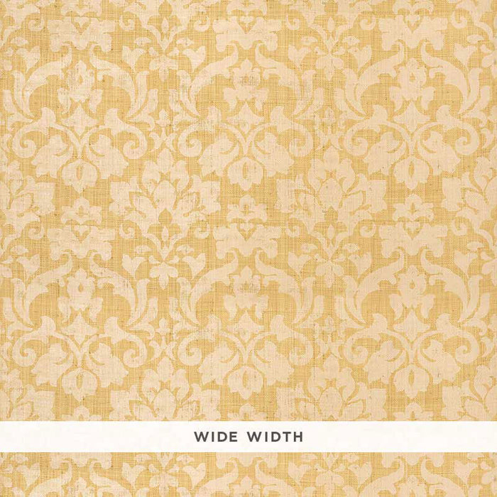 Schumacher Bellezza Damask Alabaster Wallpaper 5003700