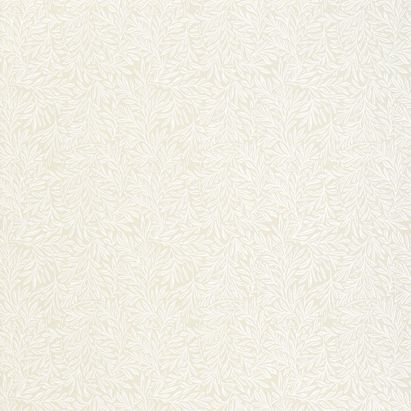 Schumacher Willow Leaf Flax Wallpaper 5004130