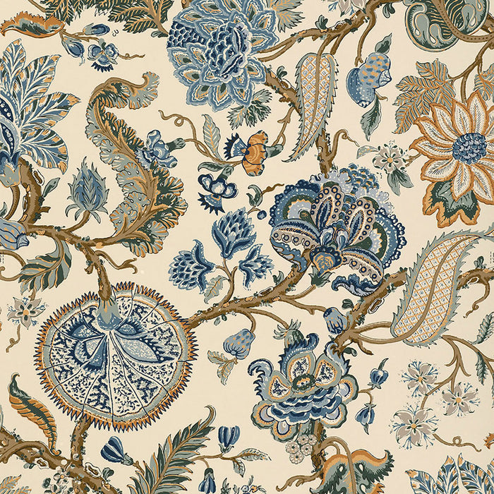 Schumacher Chalfont Porcelain Wallpaper 5004203