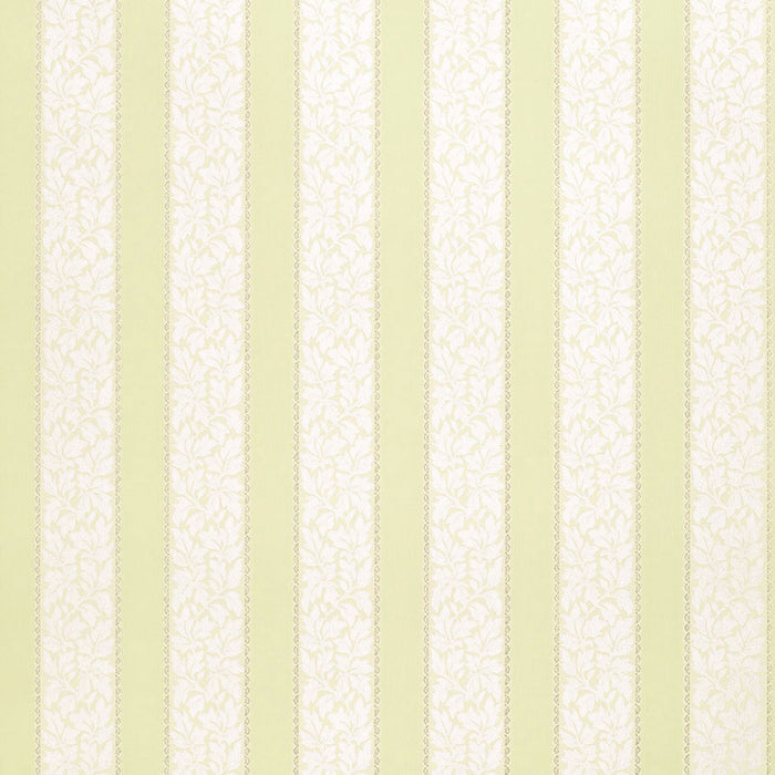 Schumacher Wallis Stripe Celery Wallpaper 5004433