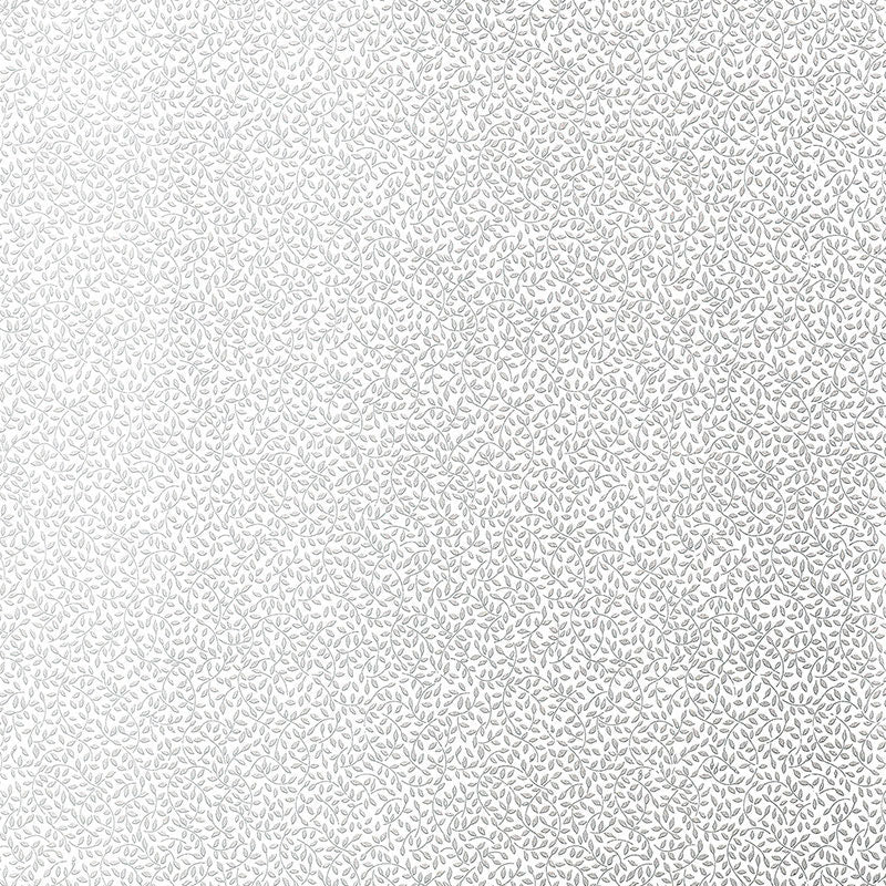 Schumacher Celano Vine Silver Wallpaper 5004442