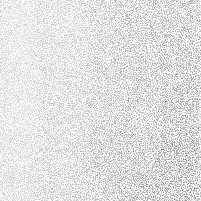 Schumacher Celano Vine Silver Wallpaper 5004442