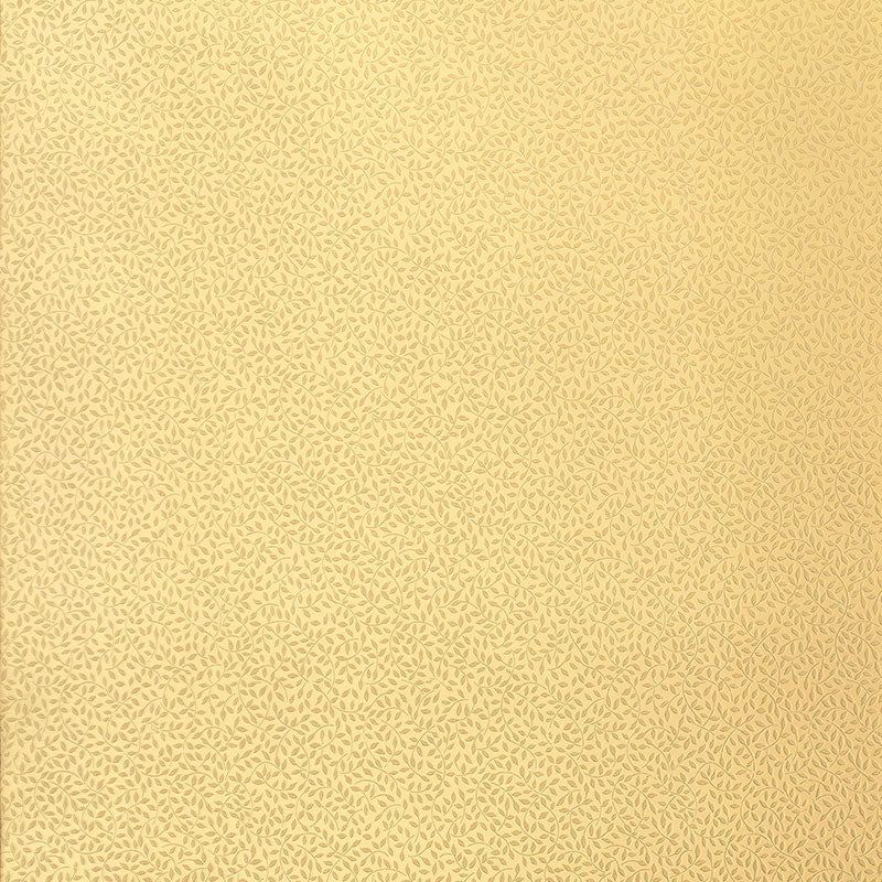 Schumacher Celano Vine Light Gold Wallpaper 5004444