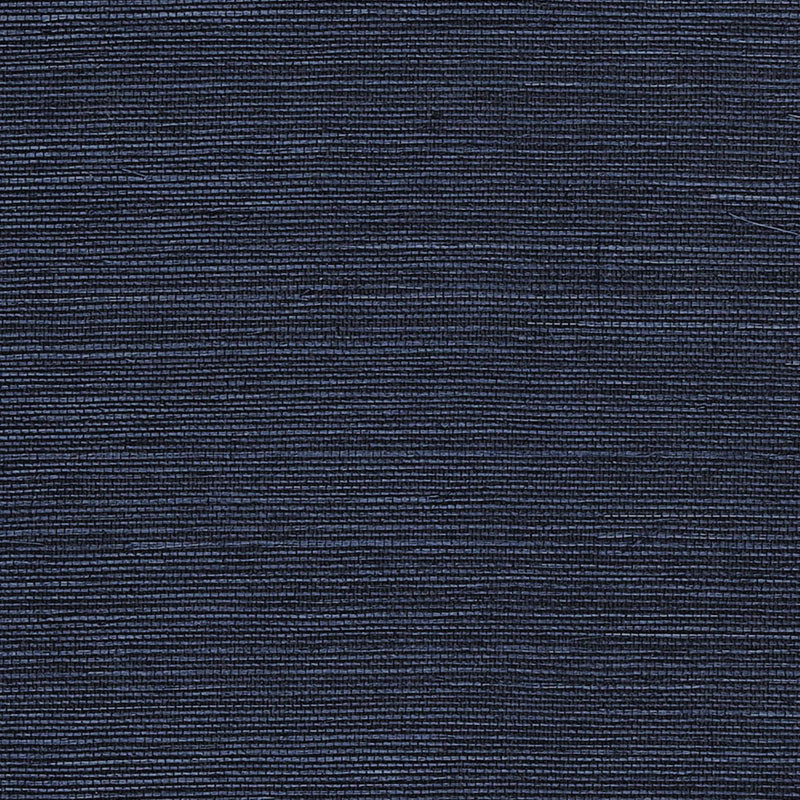 Schumacher Haruki Sisal Indigo Wallpaper 5004722