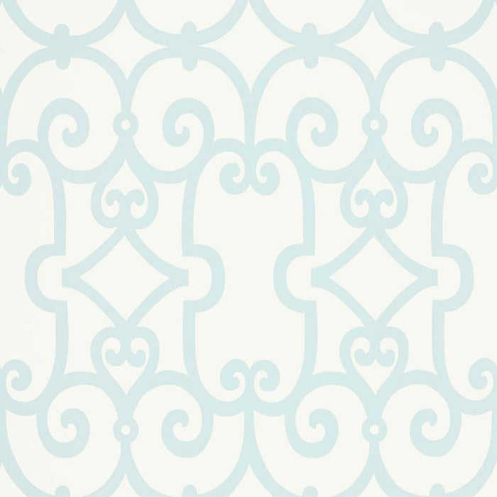 Schumacher Manor Gate Mineral Wallpaper 5005051