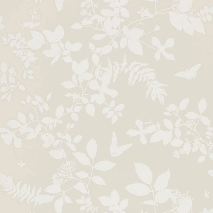 Schumacher Shadow Vine Bone Wallpaper 5005100