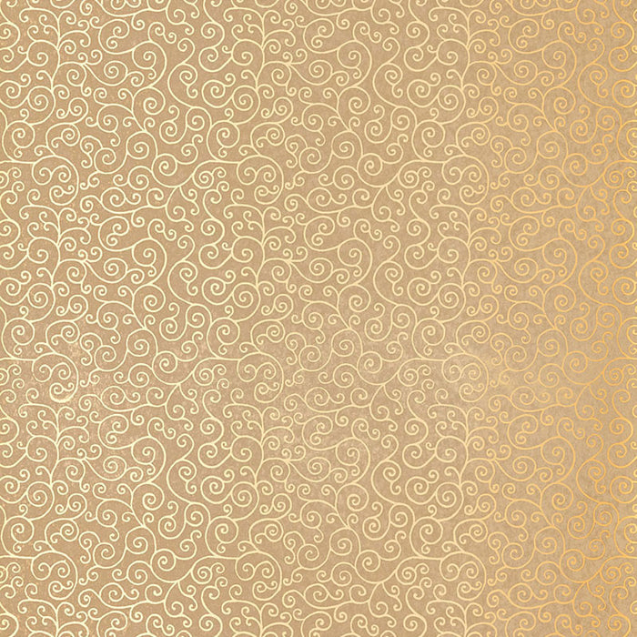 Schumacher Sangar Scroll Gilt Wallpaper 5005223