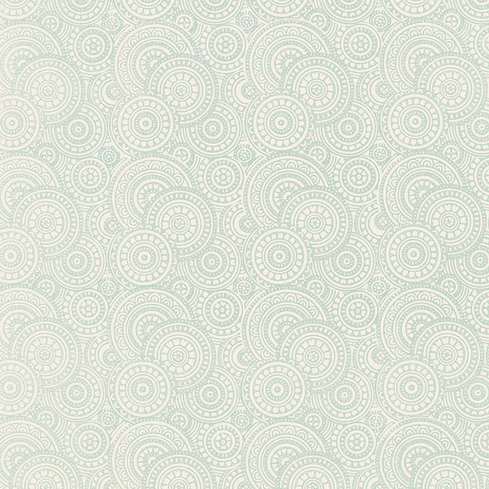 Schumacher Sadari Water Blue Wallpaper 5005242