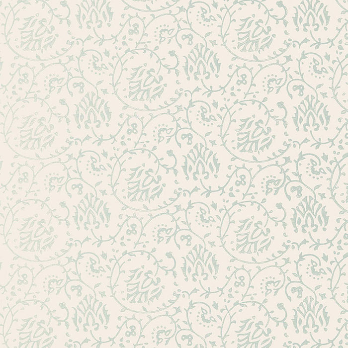 Schumacher Sarana Vine Water Blue Wallpaper 5005272