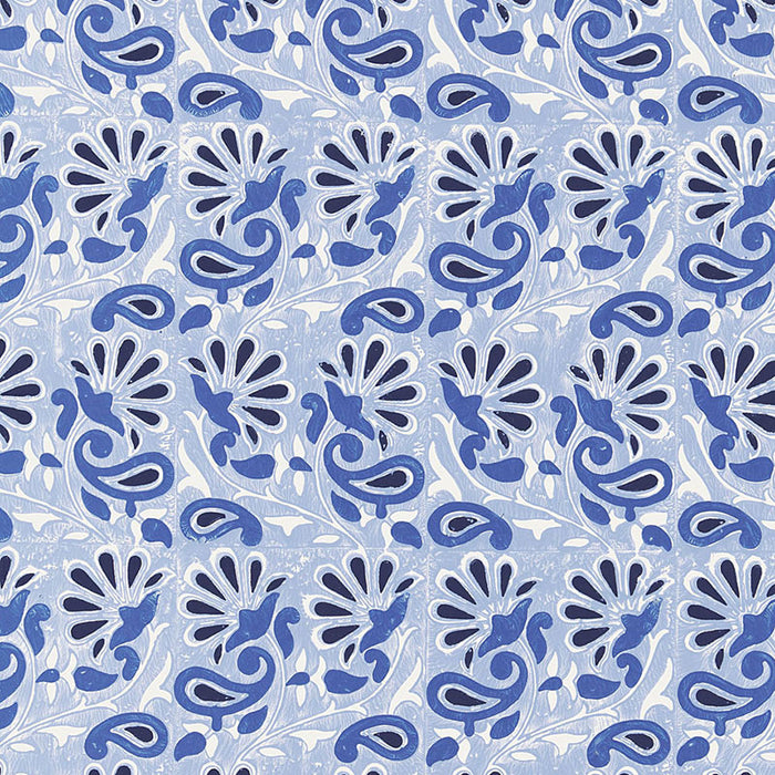 Schumacher Rampura Delft Wallpaper 5005341