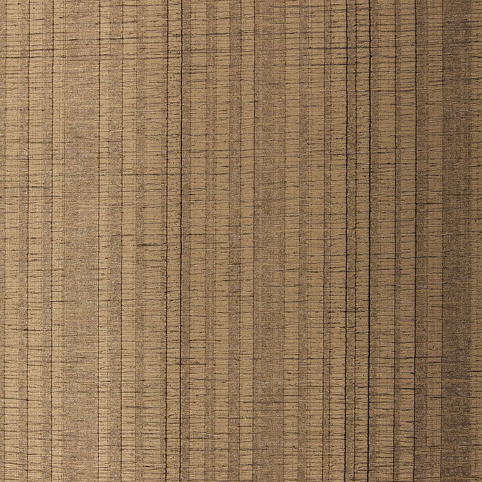 Schumacher Origami Stripe Sable Wallpaper 5005733