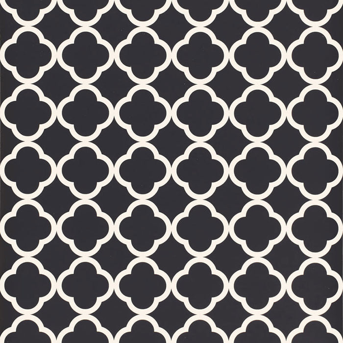 Schumacher Morocco Black Wallpaper 5005876