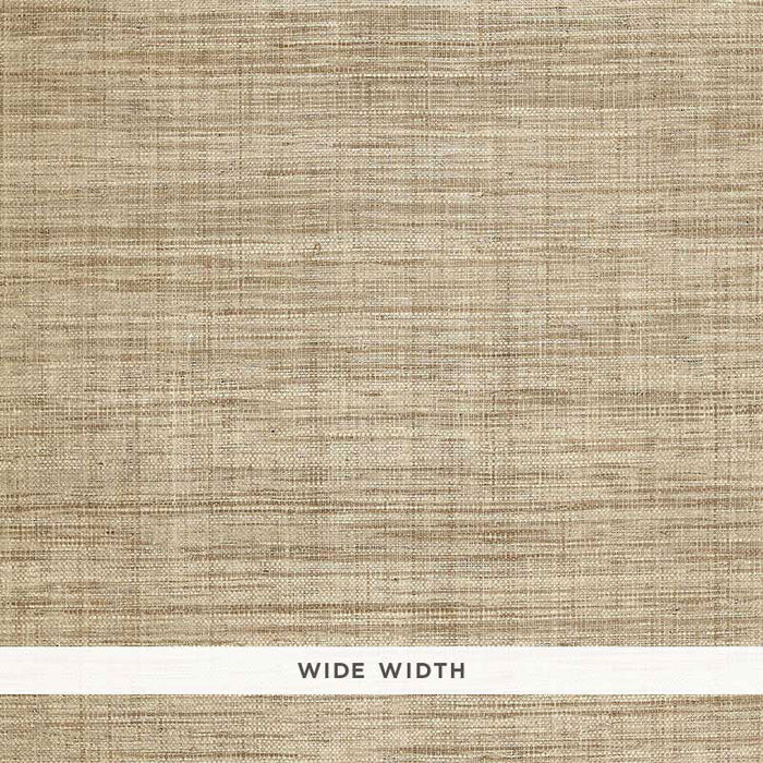 Schumacher Weston Raffia Weave Grey Wallpaper 5006201