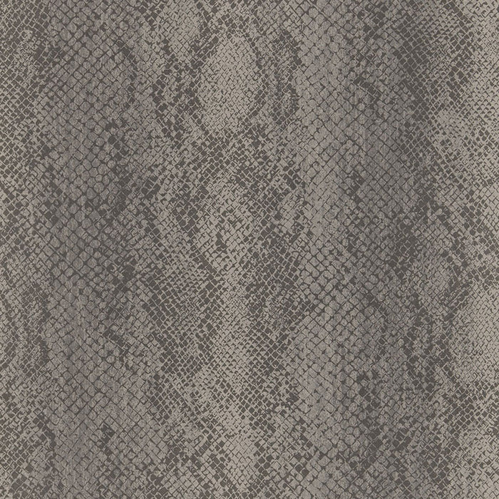 Schumacher Cody Snakeskin Smoke Wallpaper 5006232