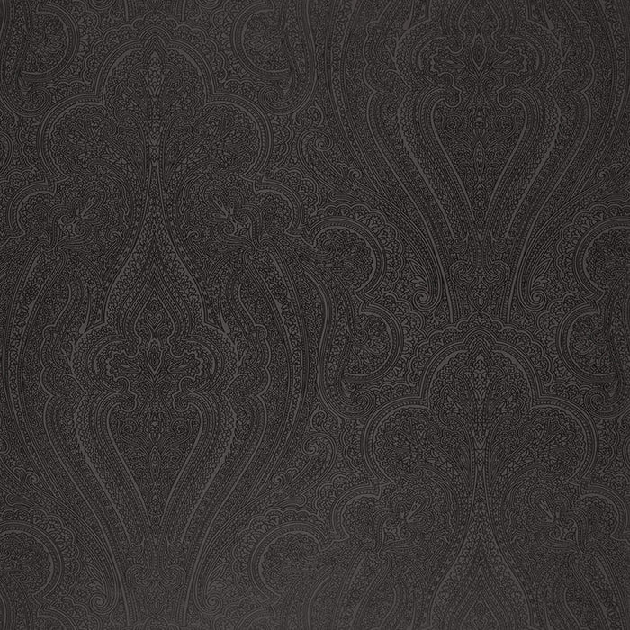 Schumacher Breckenridge Paisley Charcoal Wallpaper 5006243