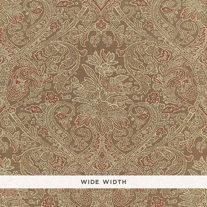 Schumacher Sinclair Paisley Vicuna Wallpaper 5006251