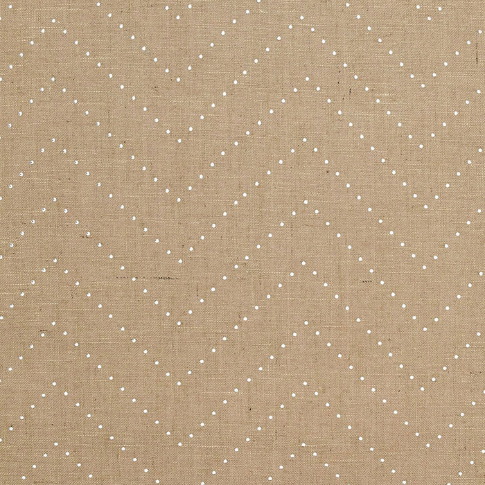 Schumacher Colton Chevron Natural / Silver Wallpaper 5006280