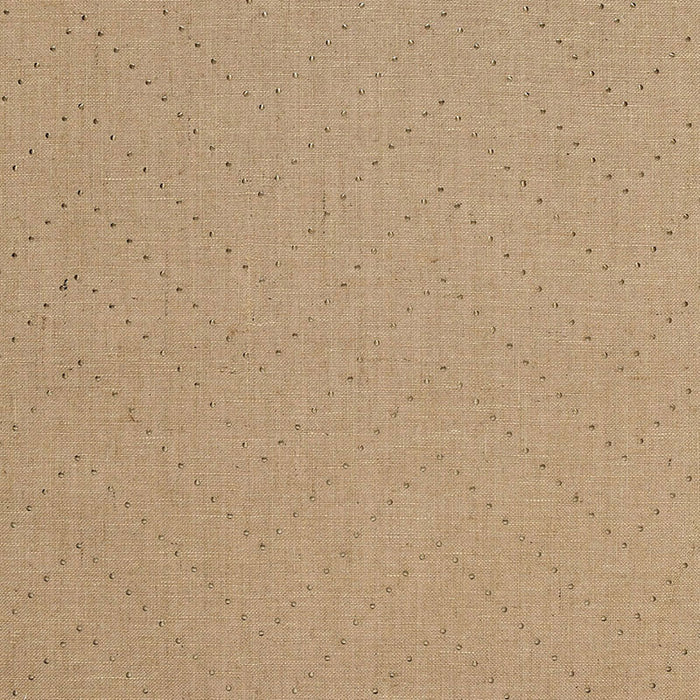 Schumacher Colton Chevron Natural / Bronze Wallpaper 5006281